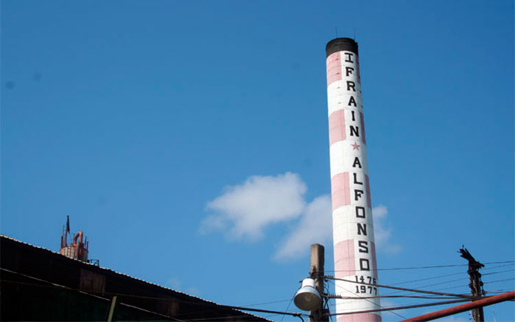 Central azucarero Ifraí­n Alfonso, de Ranchuelo, Villa Clara.