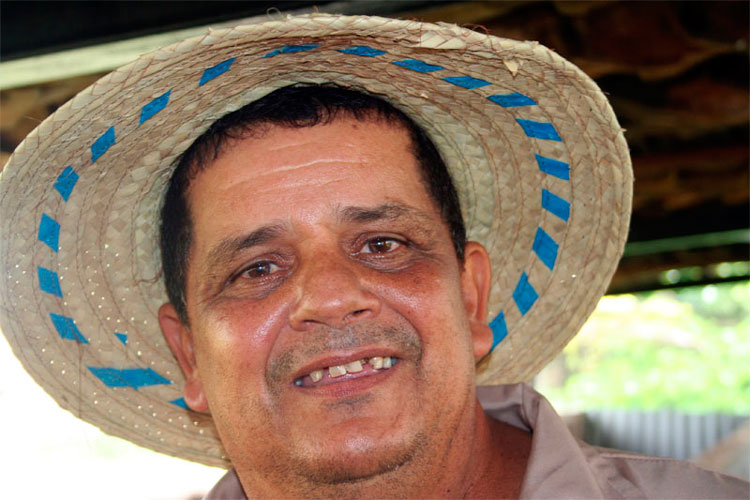 Rolando Pérez González, productor agroecológico.