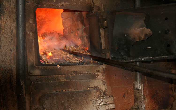 írea de generación de vapor en la refinerí­a Chiquitico Fabregat, de Villa Clara.