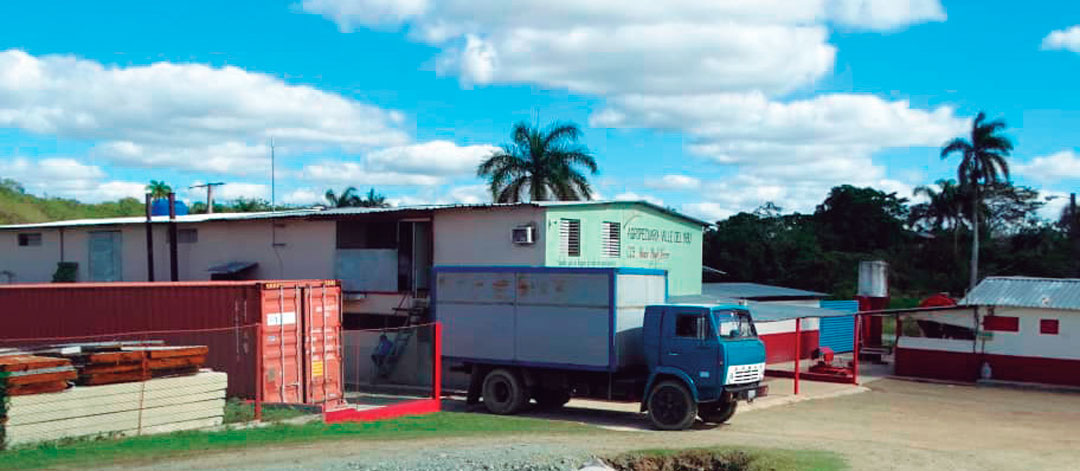 Instalaciones de la minindustria Cubanacán, de Santa Clara.