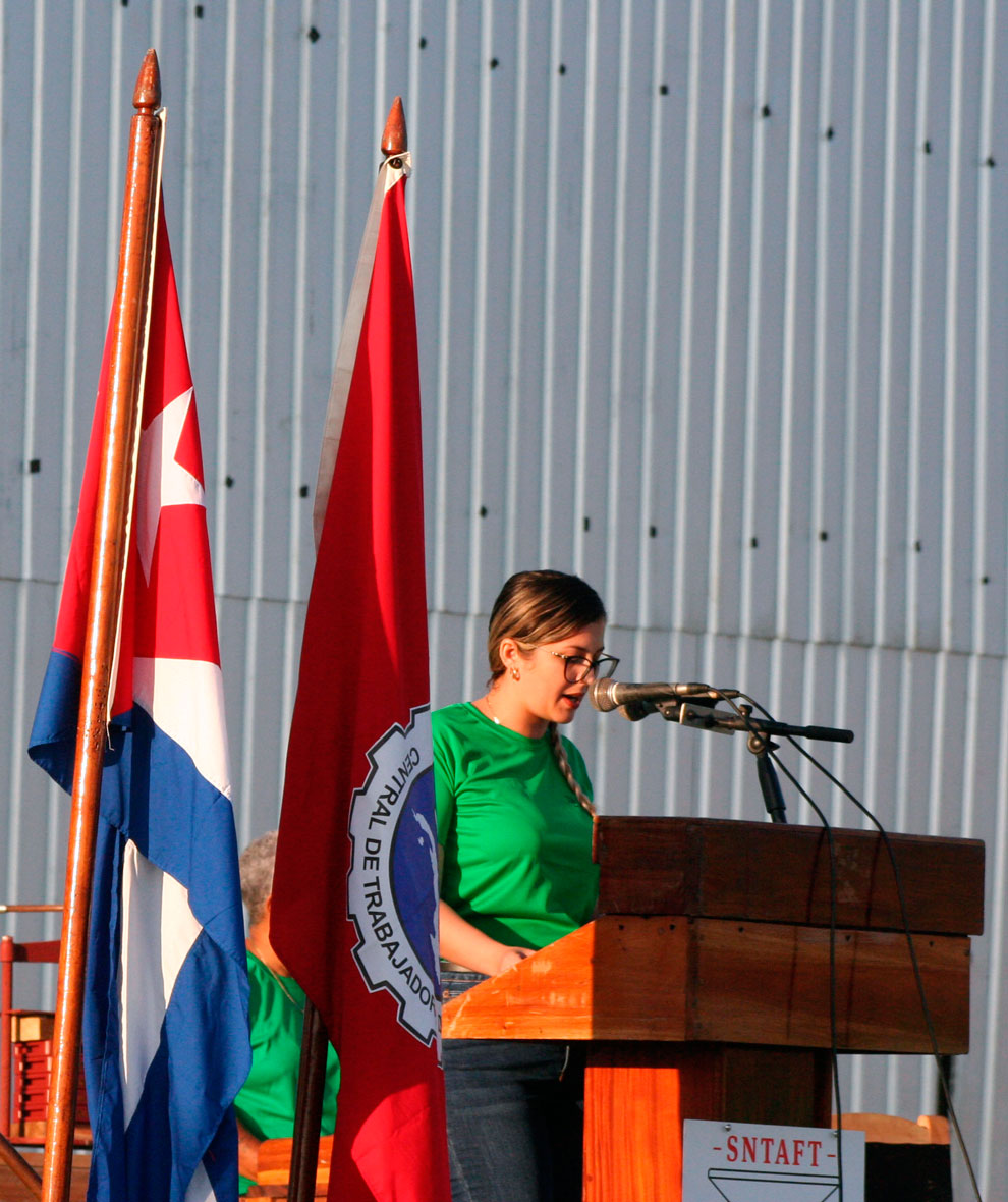 Joven economista Yamari Pírez Rodríguez.