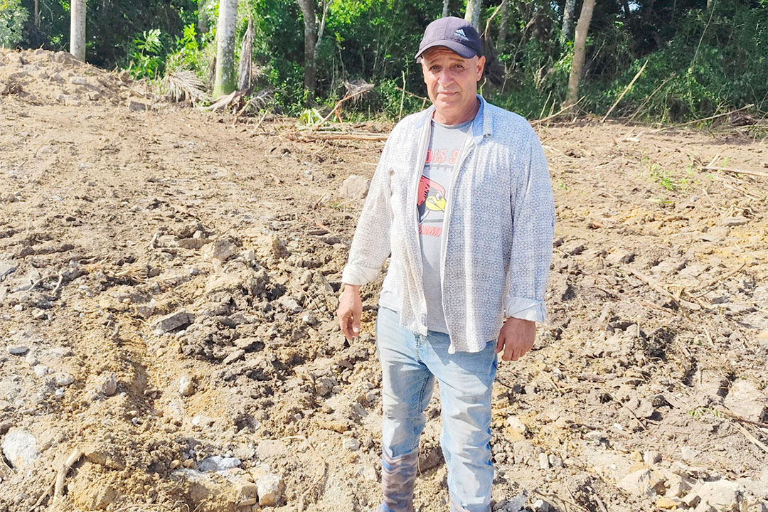Adolfo Gutiérrez, veguero de Villa Clara.