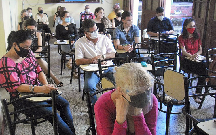 Reunión de balance del Citma en Villa Clara.