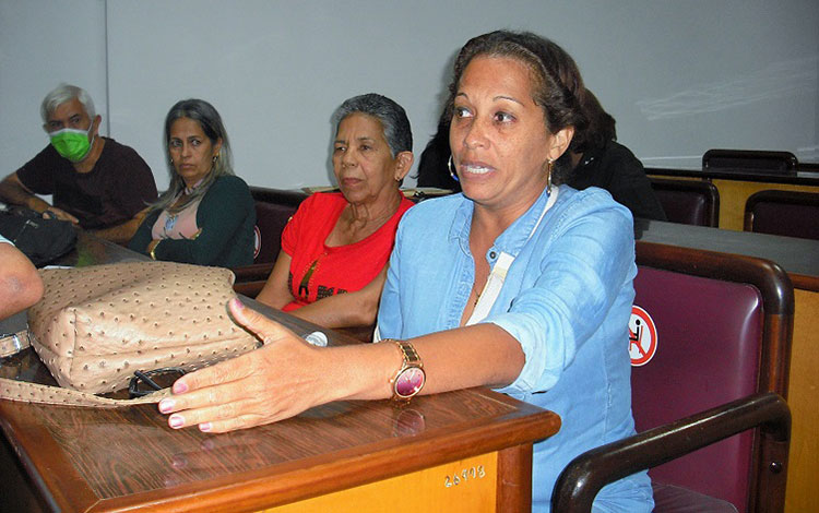 Dra. Imersy Valdivia Martínez, metodóloga del vicerrectorado de Formación Profesional de la Universidad Central «Marta Abreu» de Las Villas. 