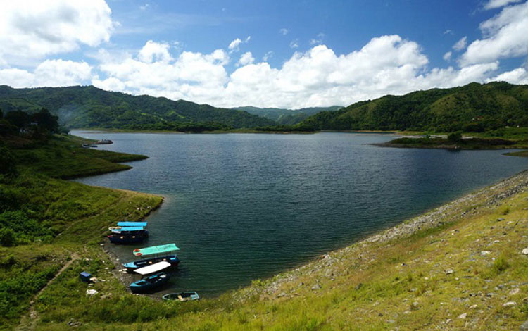 Lago Hanabanilla, en Manicaragua, Cuba.