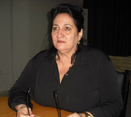 Edeys Saavedra Rodrí­guez, directora de Tecnosime y coordinadora del Parque Cientí­fico-Tecnológico de Villa Clara.