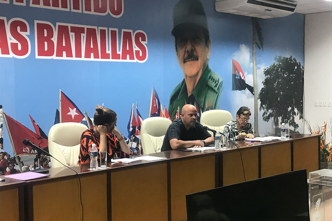 Reunión del Consejo Provincial de Ciencias Sociales y Humanísticas de Villa Clara.