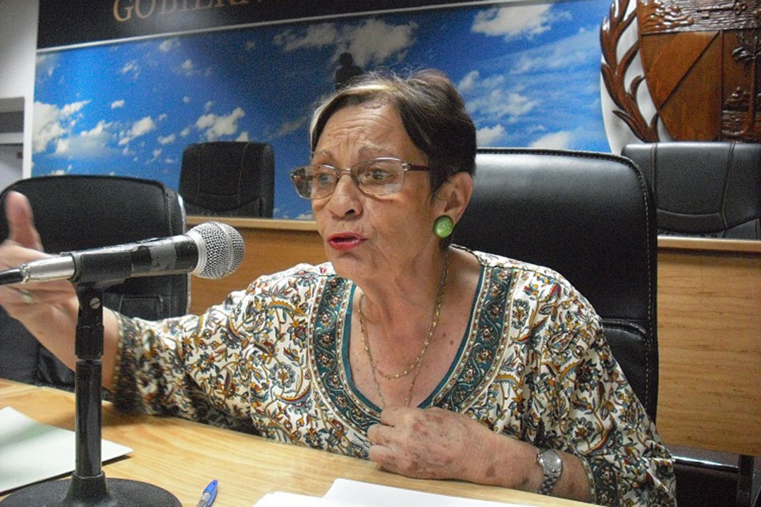 María del Carmen Velasco, delegada del Citma en Villa Clara.