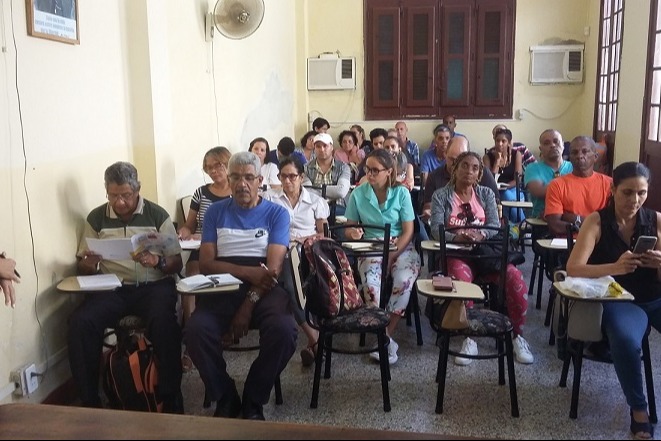 Participantes al Taller de Sistema de la Propiedad Industrial