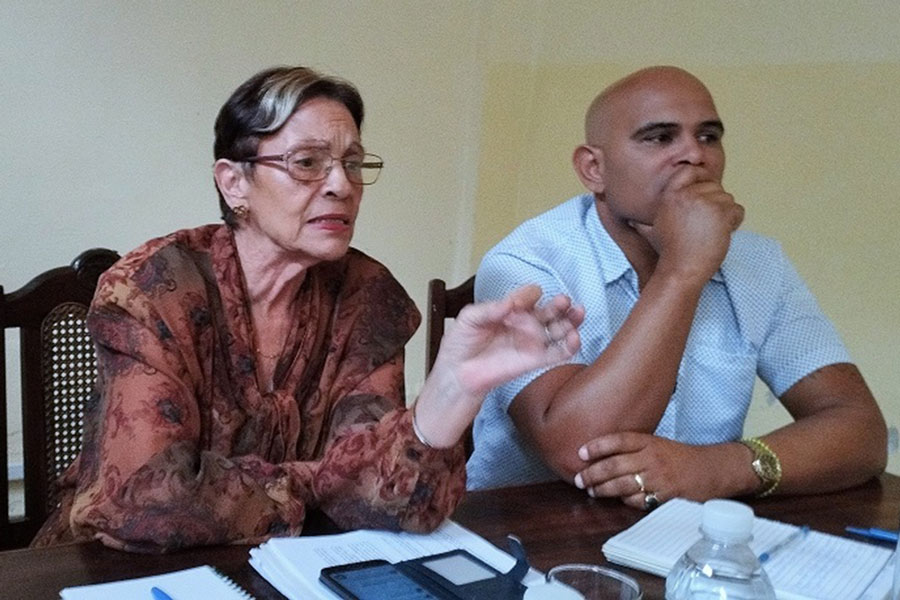 Dra. María del Carmen Velasco, delegada del Citma en Villa Clara.