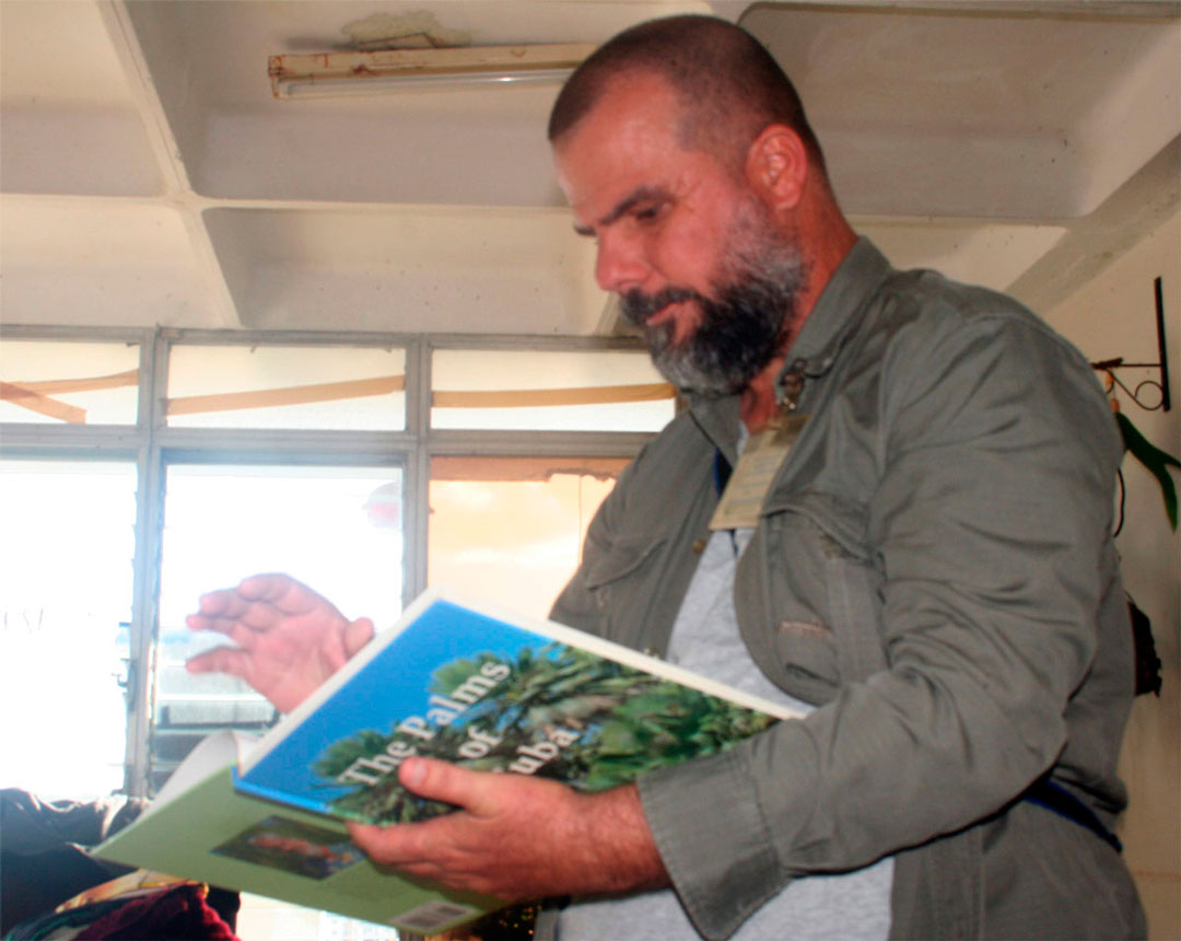 Doctor en Ciencias Naturales Milián Rodríguez Lima, estudioso y experto en Palmeras del Caribe Insular.