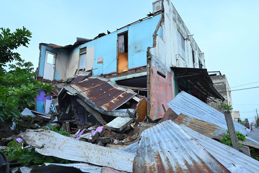 Destrozos provocados por el huracán Beryl en las islas del Caribe.