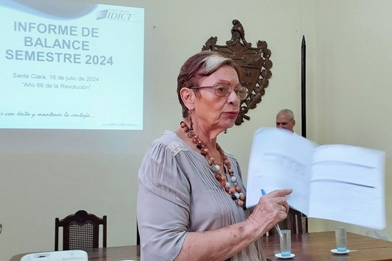 María del Carmen Velasco, delegada del Citma.