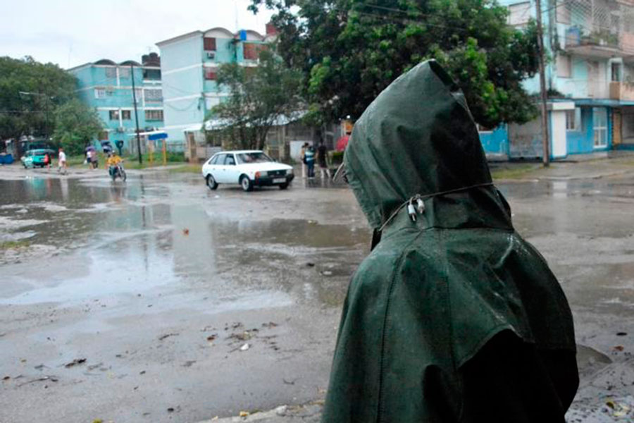 Lluvias en Cuba.