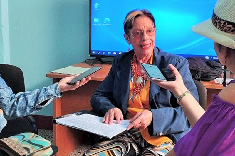 María del Carmen Velasco, delegada del Citma en Villa Clara.