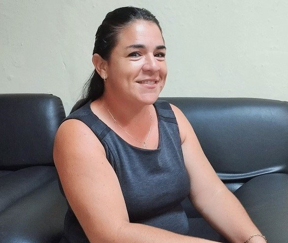 Geidy Rocha Domínguez, especialista de Medio Ambiente en la Empresa de Productos Lácteos de Santa Clara.