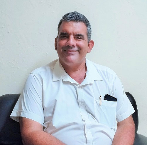 Ingeniero Roberto Pérez Morales, director territorial de Etecsa.