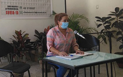 Marta Rivero, gerente de las Tiendas Caribe en Villa Clara. Marta Rivero, gerente de las Tiendas Caribe en Villa Clara.