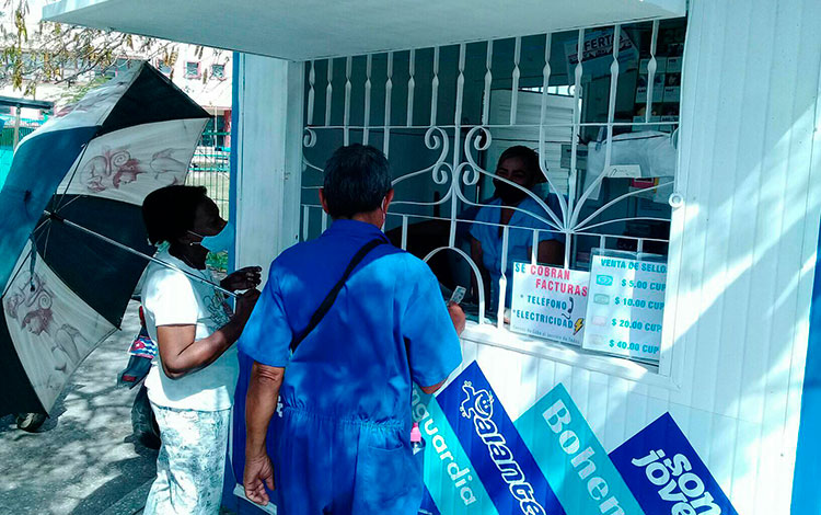 Punto de Correos de Cuba en Villa Clara.