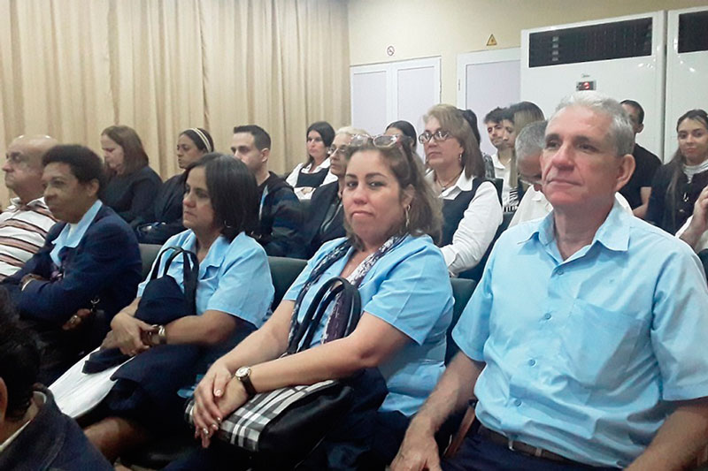 Trabajadores de las Comunicaciones en Villa Clara.