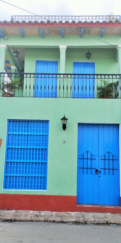 Casa reconstruida en Remedios.