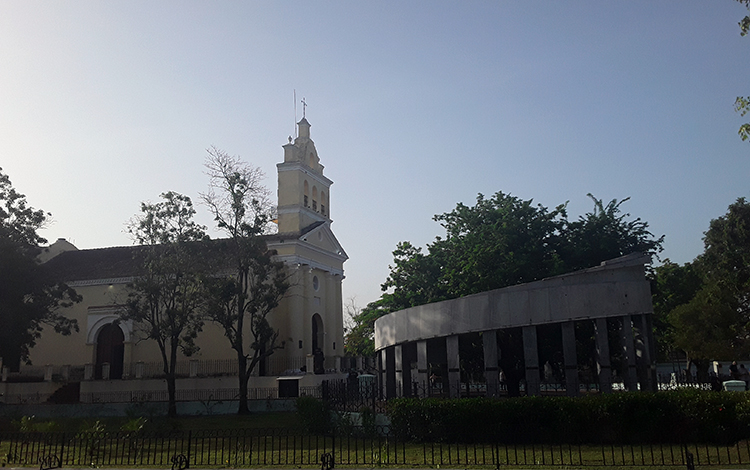 Parque El Carmen, sitio fundacional de la villa de Santa Clara.