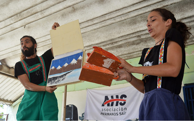 Artistas de la Asociación Hermanos Saíz en Villa Clara.