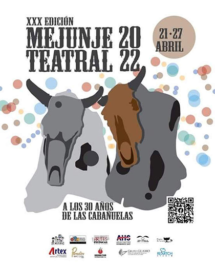 Cartel del Festival Mejunje Teatral.