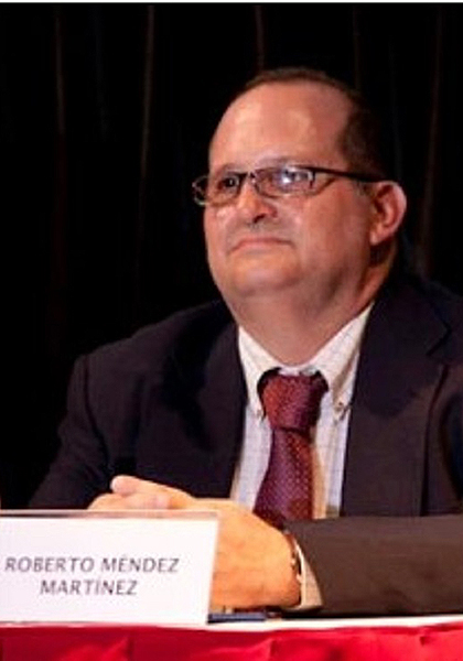 Roberto Méndez, director de la Academia Cubana de la Lengua.