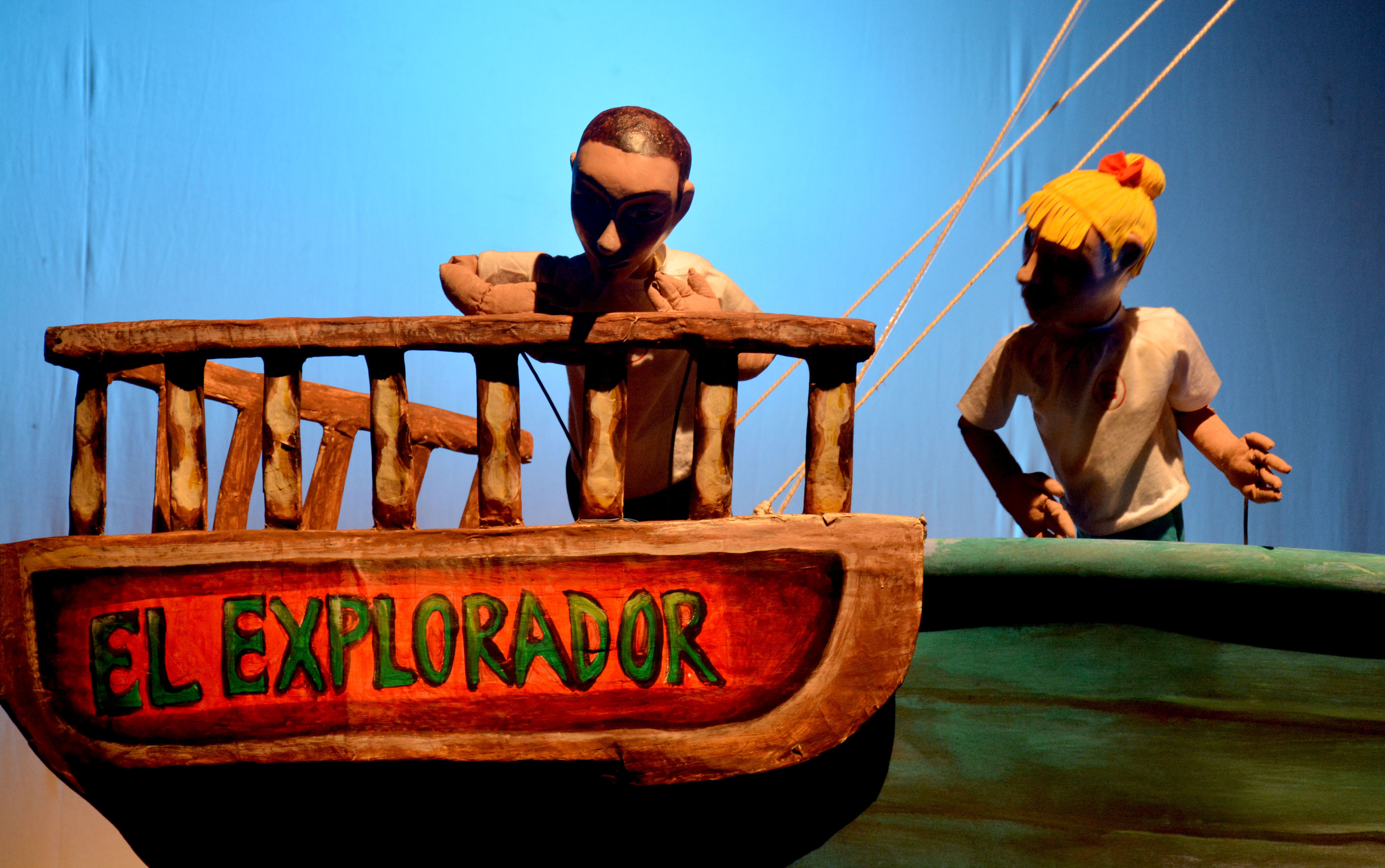 Obra El explorador, del Guiñol de Santa Clara.