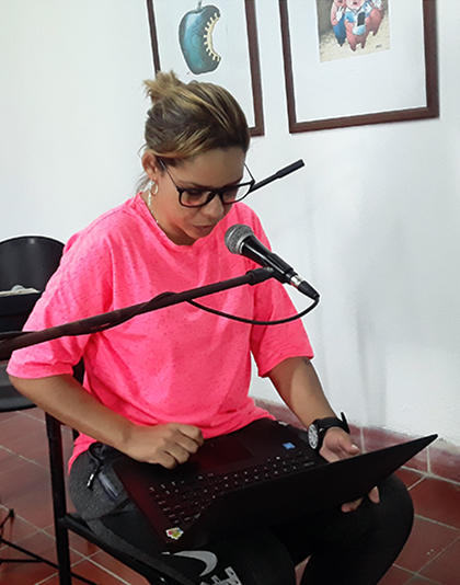 Ana Lisandra López Méndez, escritora de Santiago de Cuba.