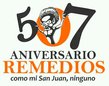 Cartel por el aniversario 507 de Remedios.