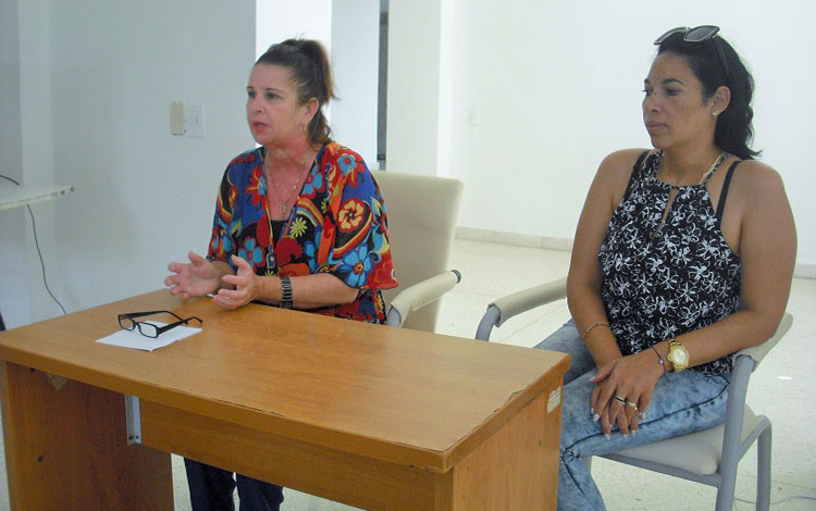 Ania Aparicio, directora provincial de Justicia en Villa Clara.