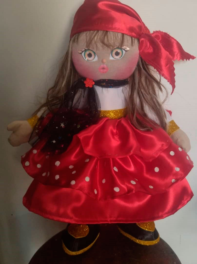 Muñeca creada por Miladys Hernández.