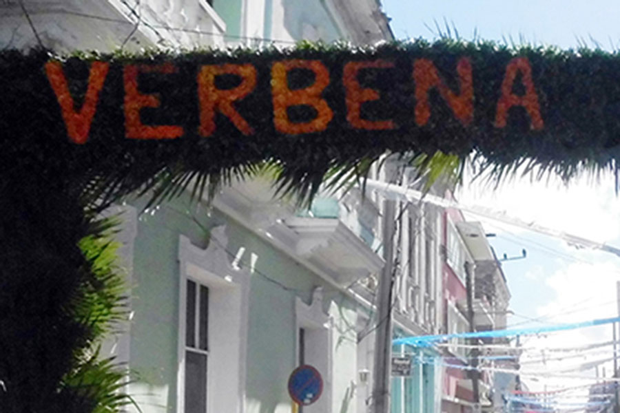 Verbena de la calle Gloria, fiesta tradicional en Santa Clara, Cuba.