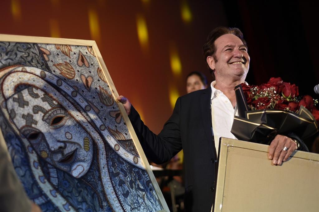 El actor y director Jorge Perugorría recibió el Premio Nacional de Cine 2024. (Tomada de PL)