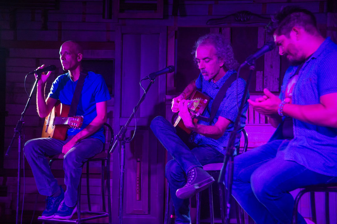 Leonardo García, Alain Garrido y  Yatsel Rodríguez.