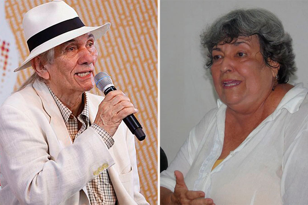 Waldo Leyva, Premio Nacional de Literatura, y Mildred de la Torre, Premio Nacional de Ciencias Sociales y Humanísticas.Waldo Leyva, Premio Nacional de Literatura, y Mildred de la Torre, Premio Nacional de Ciencias Sociales y Humanísticas.