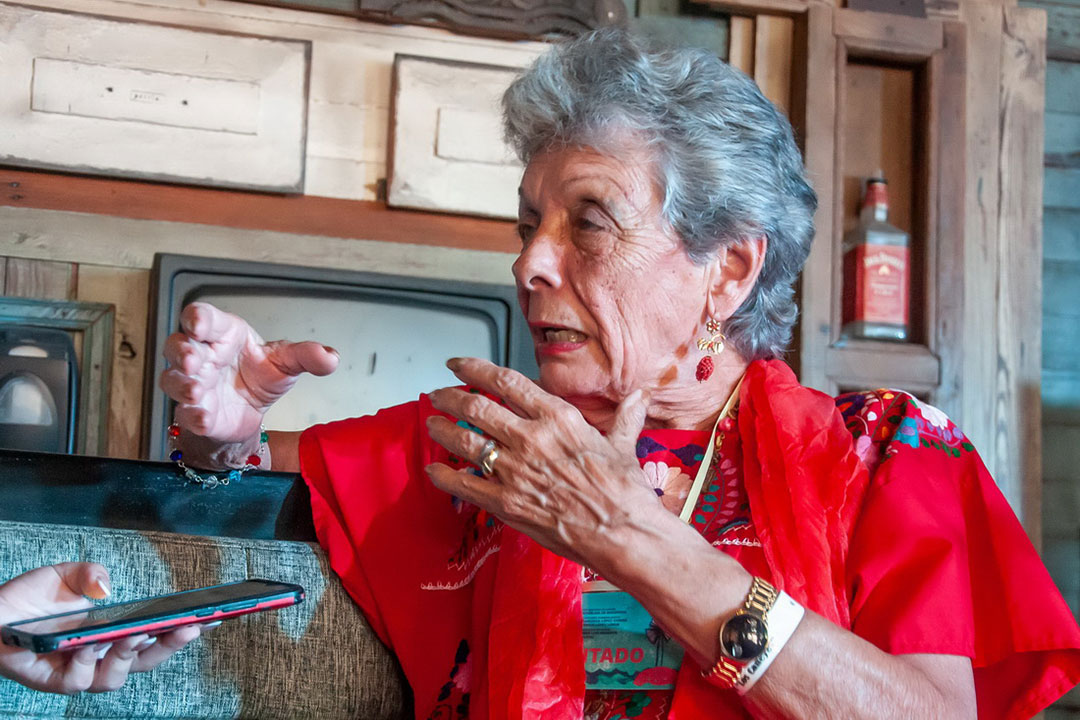 Francisca López Civeira en entrevista a Vanguardia.