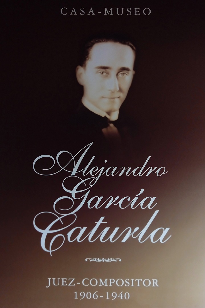 Cartel del Museo de la Música Alejandro García Caturla.