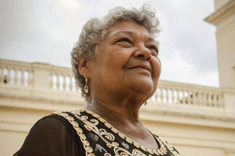 Yolanda Martínez, directora del Coro Provincial de Villa Clara.