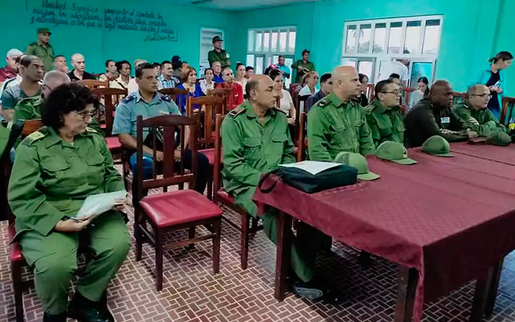 Día Territorial de la Defensa en Villa Clara en Camajuaní.