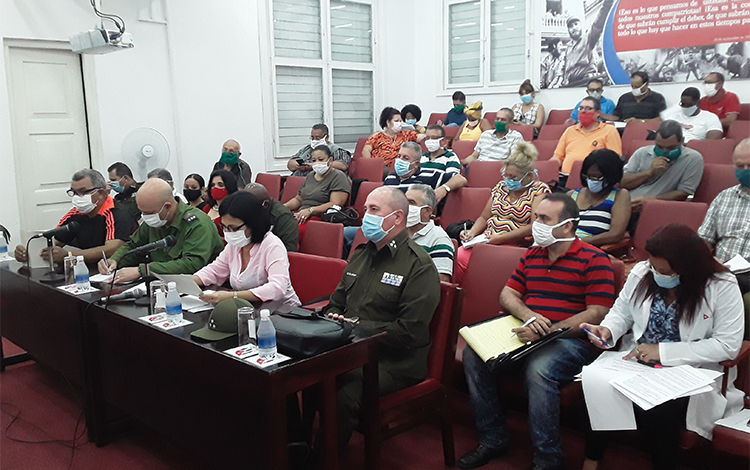 Consejo de Defensa Provincial de Villa Clara activado por la COVID-19. Consejo de Defensa Provincial de Villa Clara activado por la COVID-19.