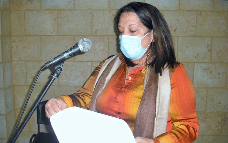 Doctora Belkys Lorenzo, vicedirectora de Salud de Villa Clara. Doctora Belkys Lorenzo, vicedirectora de Salud de Villa Clara.