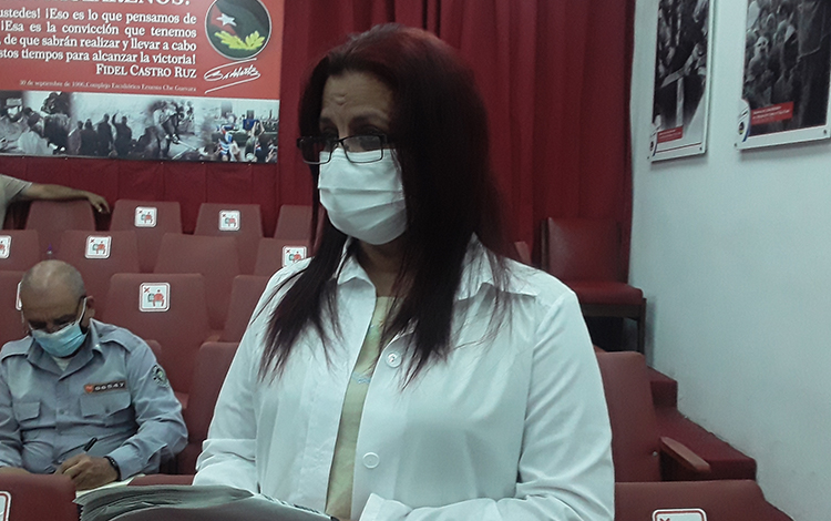 Gretza Sánchez, directora de Salud Pública en Villa Clara. Gretza Sánchez, directora de Salud Pública en Villa Clara.