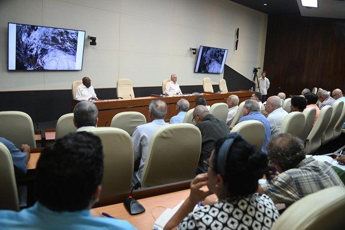 Reunión del Órgano Económico Social del Consejo de Defensa Nacional.