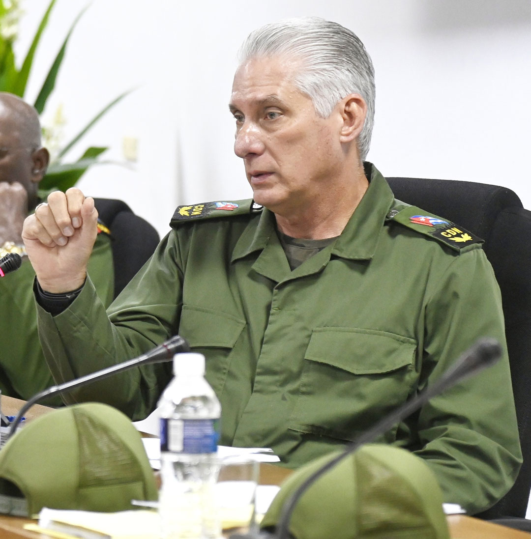 Miguel Díaz-Canel Bermúdez, presidente del CDN.