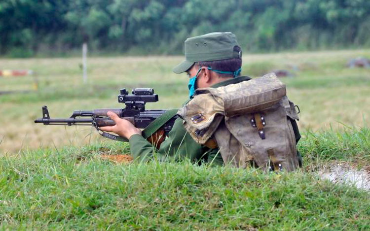 Dí­a Nacional de la Defensa 2021 Foto: Ismael Batista