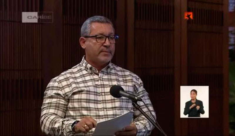 Antonio Rodríguez, presidente del INRH.