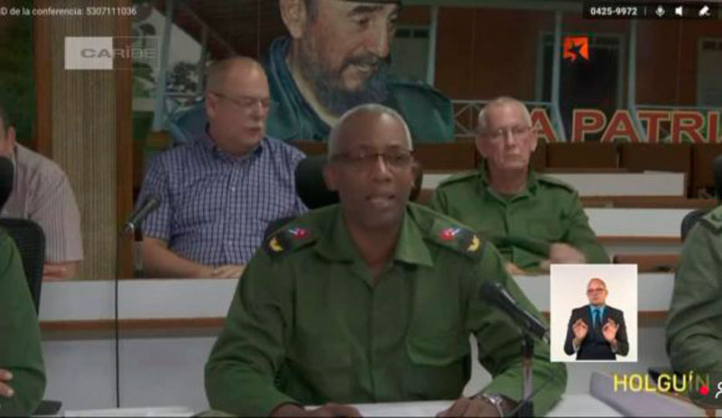 Presidente del Consejo de Defensa Provincial de Holguín.